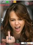 Download mobile theme Miley Cyrus-7things