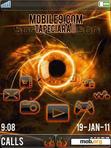 Download mobile theme Sony_Fire