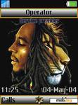 Download mobile theme Bob Marley Lion Head