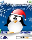 Download mobile theme Christmas Linux
