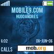 Download mobile theme Tribal Blue Dragon (Fixed)