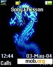 Download mobile theme blue dragon