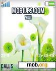 Download mobile theme flower green