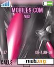 Download mobile theme pink abstract