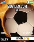 Download mobile theme football flame