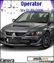 Download mobile theme Lancer Evo by fauzibest