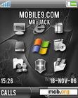 Download mobile theme BlackWindows