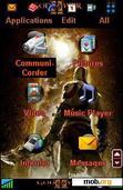 Download mobile theme God of War