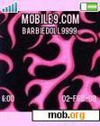 Download mobile theme Pink Flames