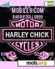 Download mobile theme Harley Chick
