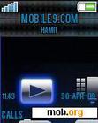 Download mobile theme cool blue