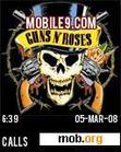 Download mobile theme Guns N' Roses Theme