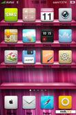 Download mobile theme Pink Shelf