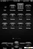 Download mobile theme Black Glass