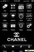 Download mobile theme Black Chanel
