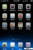Download mobile theme Blue Rays