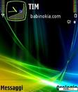 Download mobile theme Dark Aurora by babi