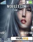 Download mobile theme Ice girl