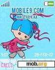 Download mobile theme Winter Girl