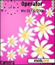 Download mobile theme pink flower