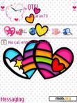 Download mobile theme Rainbow love