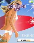 Download mobile theme girls3