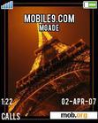 Download mobile theme Eiffel Tower