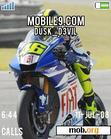 Download mobile theme Valentino Rossi