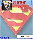 Download mobile theme Superman logo theme