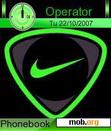 Download mobile theme nike green