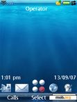 Download mobile theme Blue for M600