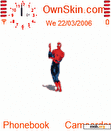 Download mobile theme Animated Spiderman