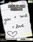 Download mobile theme I LoVe YoU 2008