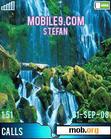Download mobile theme animated waterfall