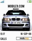 Download mobile theme ANIMATED BMW CAR