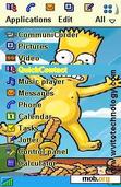 Download mobile theme Simpson the Movie