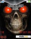 Download mobile theme ANIMATED SKULL