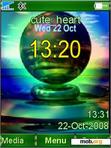 Download mobile theme swf clock