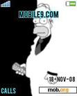 Download mobile theme Black and White Homer