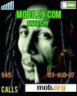 Download mobile theme Bob Marley