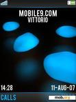 Download mobile theme blue balls