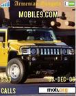 Download mobile theme Hummer H2 (yellow)