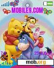 Download mobile theme WINNIE THE POOH