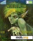 Download mobile theme GREEN ELF