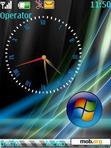 Download mobile theme vista clock 3