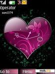 Download mobile theme Swf L'amour Heart