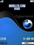 Download mobile theme Cyber-shot (Blue)