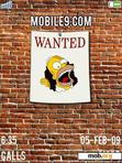 Download mobile theme Simpsons