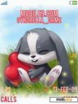 Download mobile theme Animated_Bunny_Love