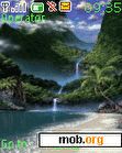Download mobile theme Nature Falls Animated
